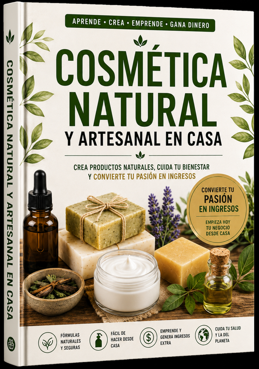 Cosmética Natural:+8 BONOS